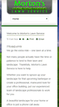 Mobile Screenshot of mortonslawnservice.com